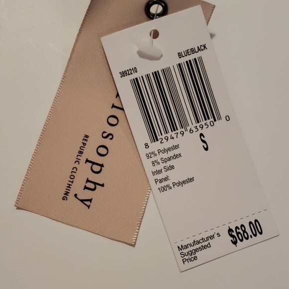 PHILOSOPHY Drapey Side Zip Top size S - Picture 8 of 8